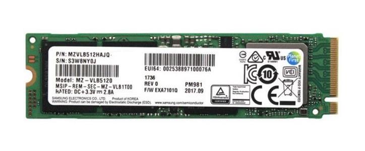 Samsung 256GB NVME SSD