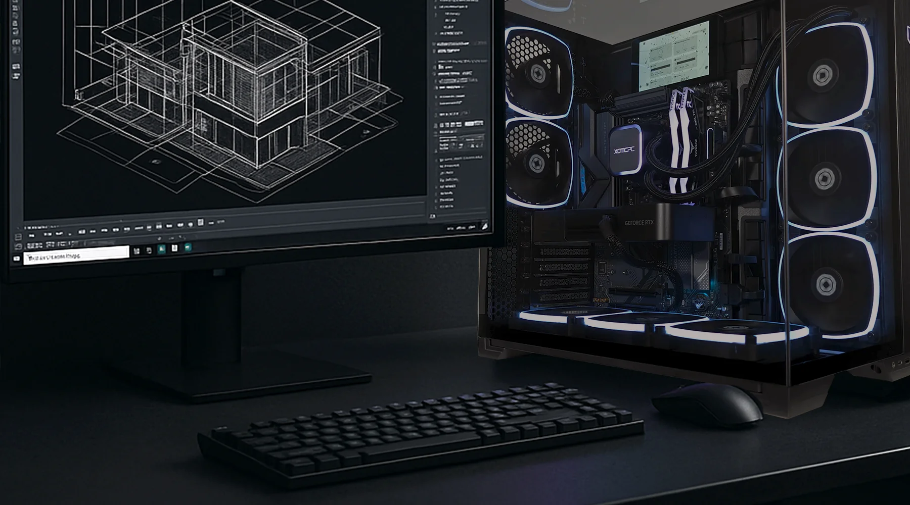workstation pc setup