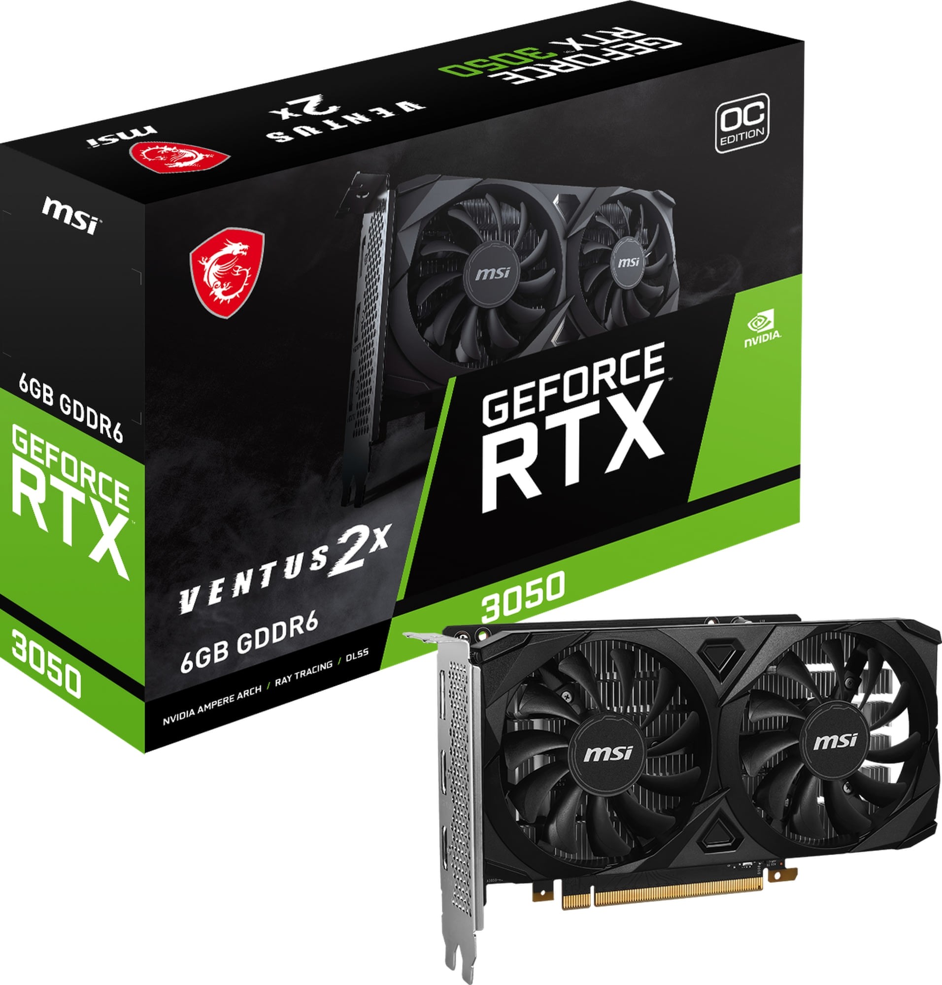 MSI RTX 3050 GPU